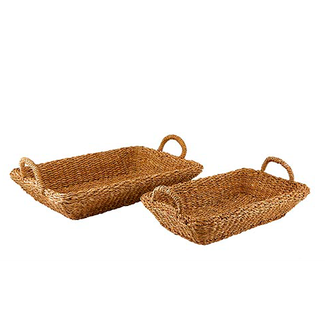 Seagrass Basket Rectangle Tray