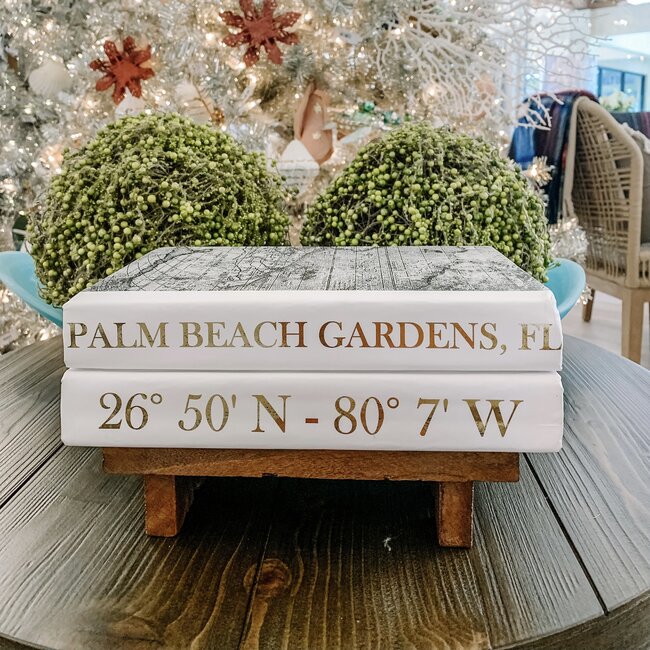 Coordinates Book Set,  Palm Beach Gardens