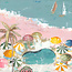 Bubblegum Beach I Art