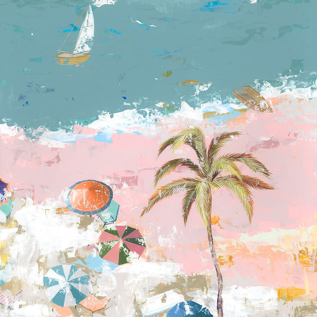 Bubblegum Beach IV Art