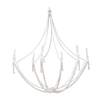 Nakita Chandelier, White