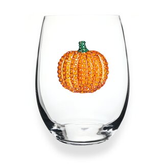 Halloween Stemless Wine Glass
