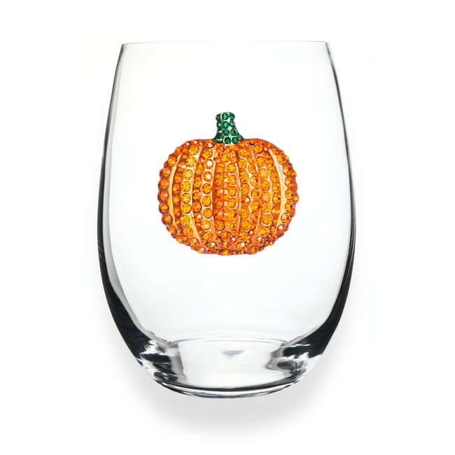 Halloween Stemless Wine Glass