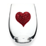 Valentine's Stemless Wine Glass