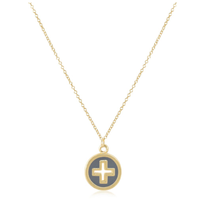 16" Necklace Gold Necklace - Signature Cross