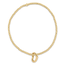 Classic Gold 2mm Bead Bracelet -