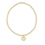 Classic Gold 2mm Bead Bracelet -