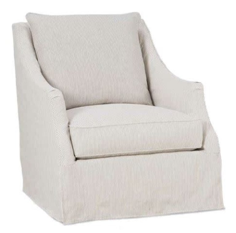 Kate Slip Swivel Chair