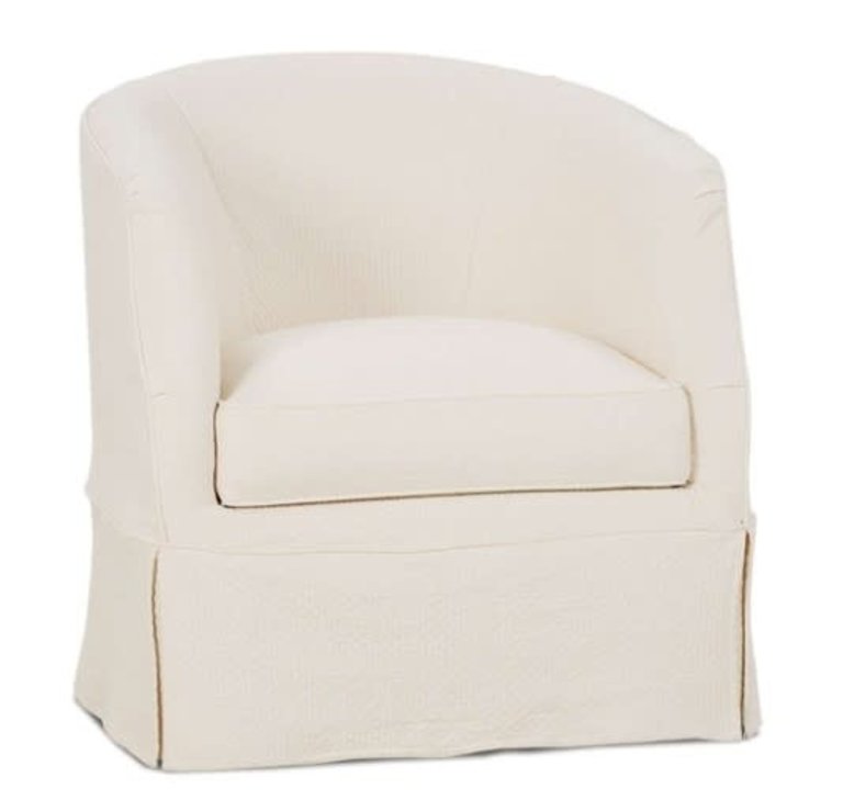 Ava Slip Swivel  Chair