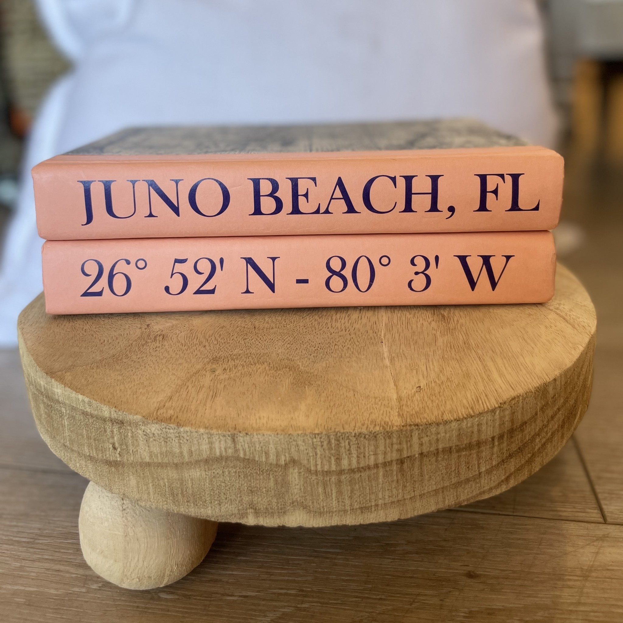 Coordinates Book Set, Juno Beach Tide & Table