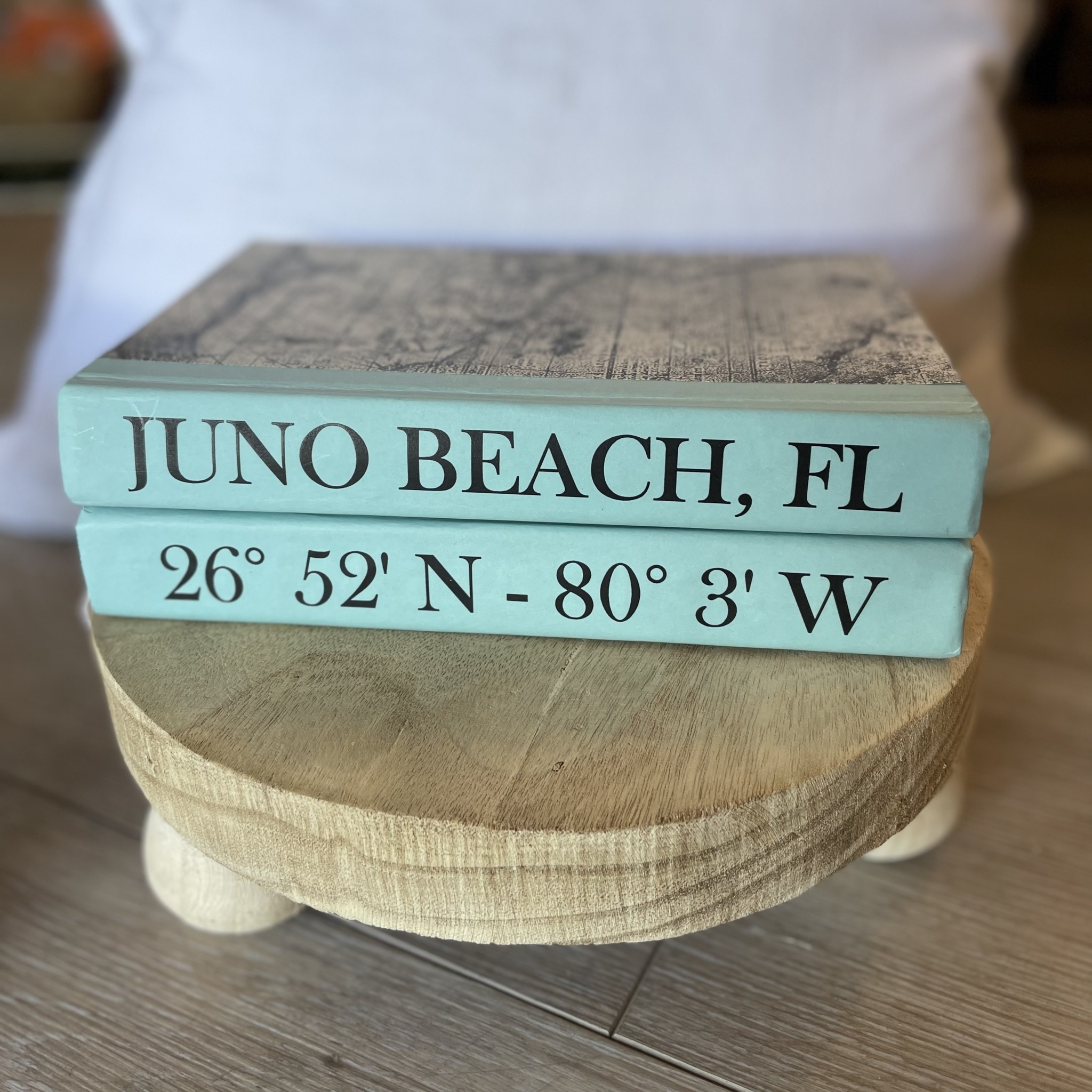 Coordinates Book Set, Juno Beach Tide & Table