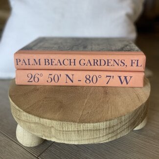 Coordinates Book Set, Palm Beach Gardens