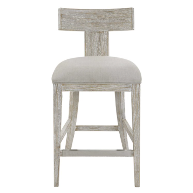 Idris Counter Stool White