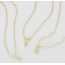 Toggle Initial Necklace
