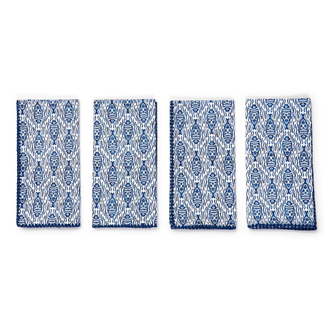 Water's Edge Fish Pattern Napkins