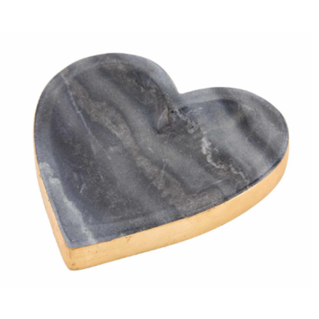 Marble Heart Trinket Trays