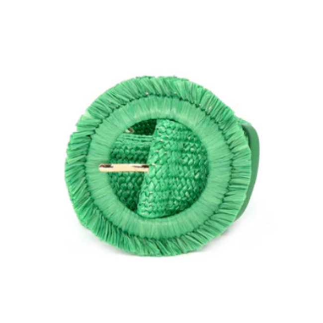 Raffia Circle Belt