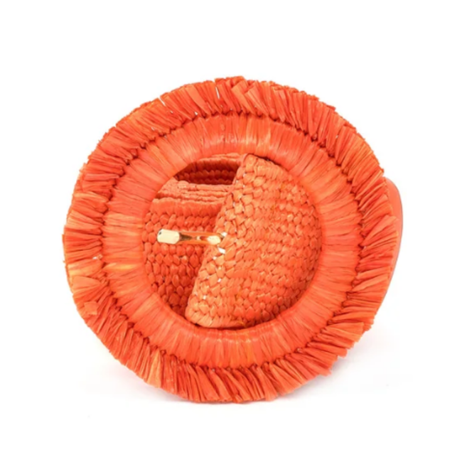 Raffia Circle Belt
