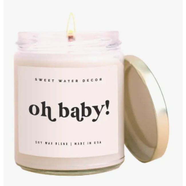 Soy Candle Clear Jar 9oz