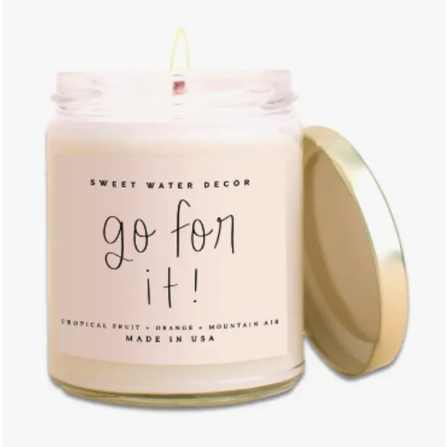 Soy Candle Clear Jar 9oz