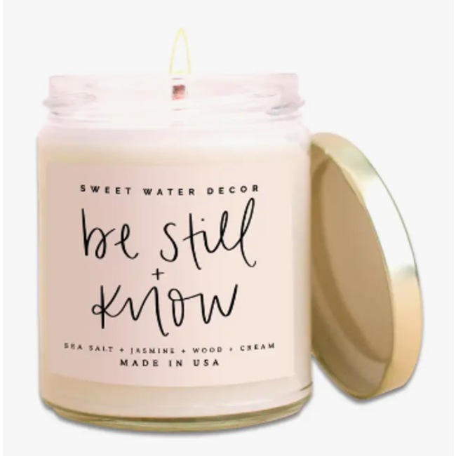 Soy Candle Clear Jar 9oz