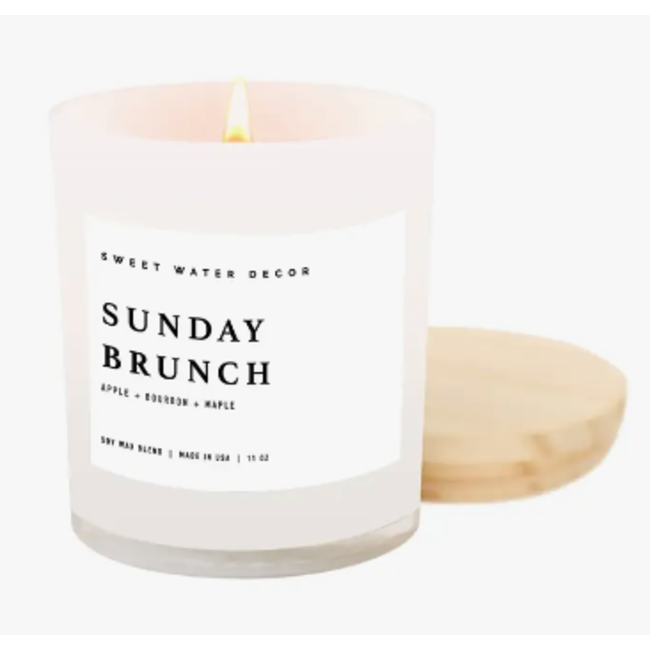 Soy Candle White Jar 11oz