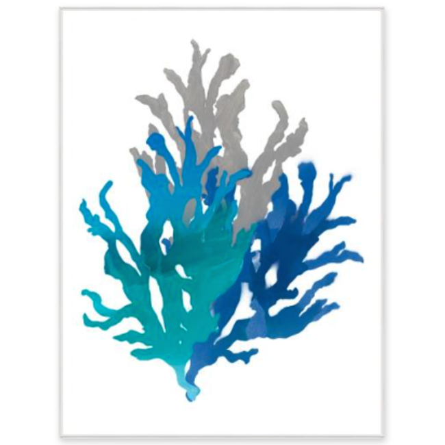 Blue Coral Wall Art