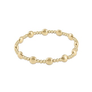 Honesty Gold Sincerity Bead Bracelet