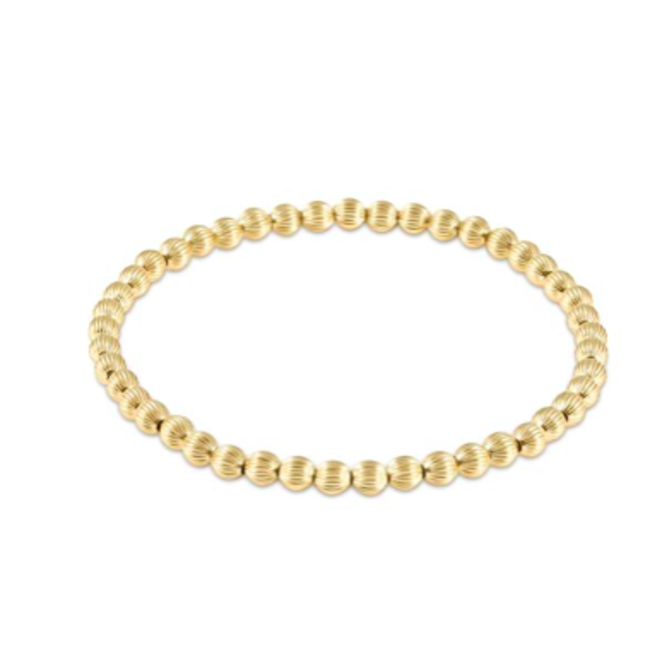 Dignity Gold Bead Bracelet
