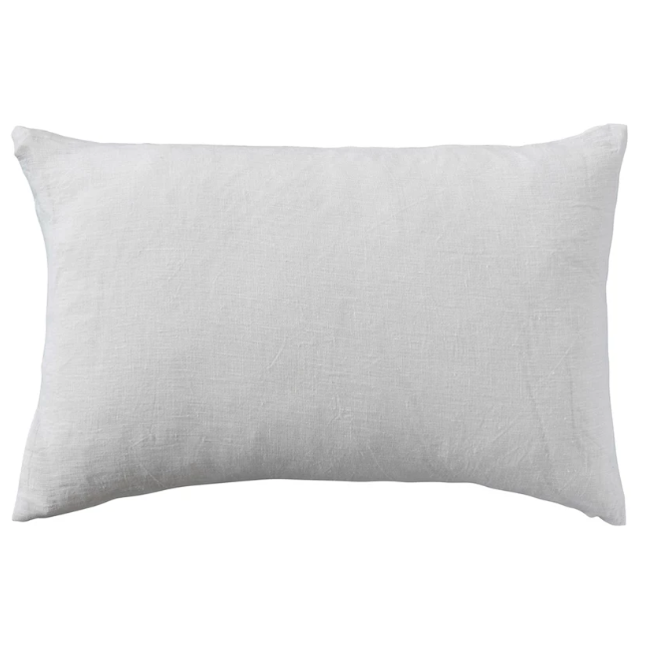 Stonewashed Linen Pillow w/ Fringe