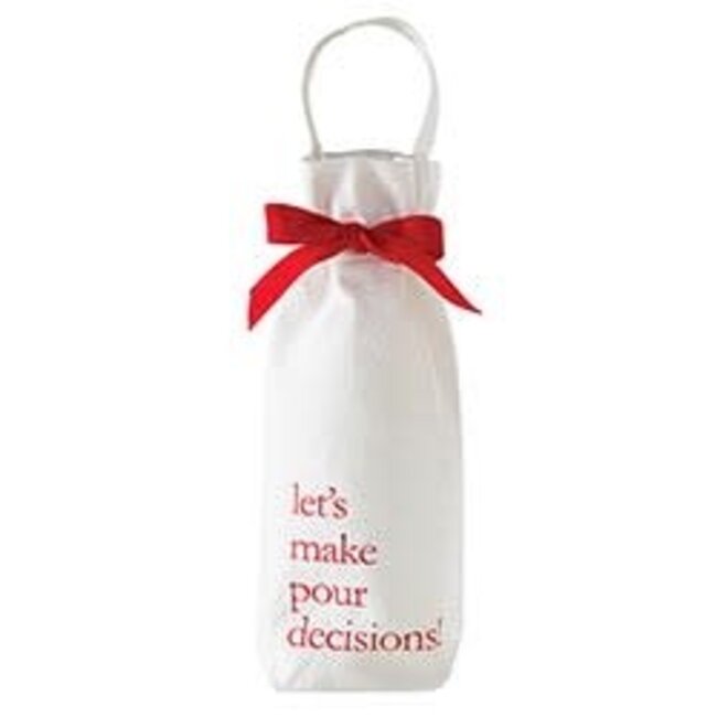 Face To Face Holiday Wine Bag