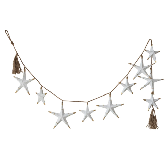 72" Paper Garland w/ Gold Foil