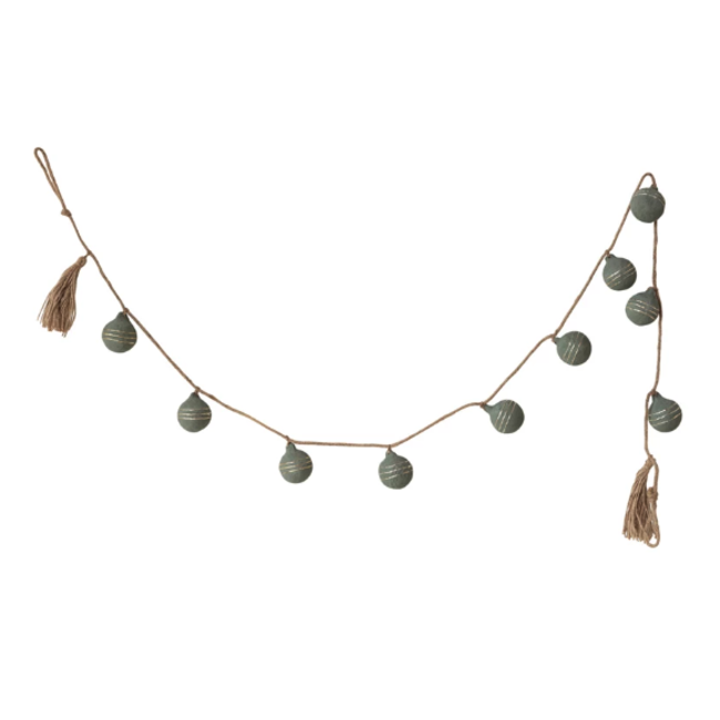 72" Paper Garland w/ Gold Foil