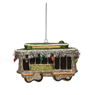 Glass Street Car Ornament