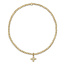 Classic Gold 2mm Bead Bracelet -