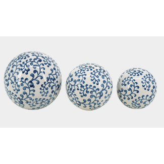 Chinoiserie Fern Orbs