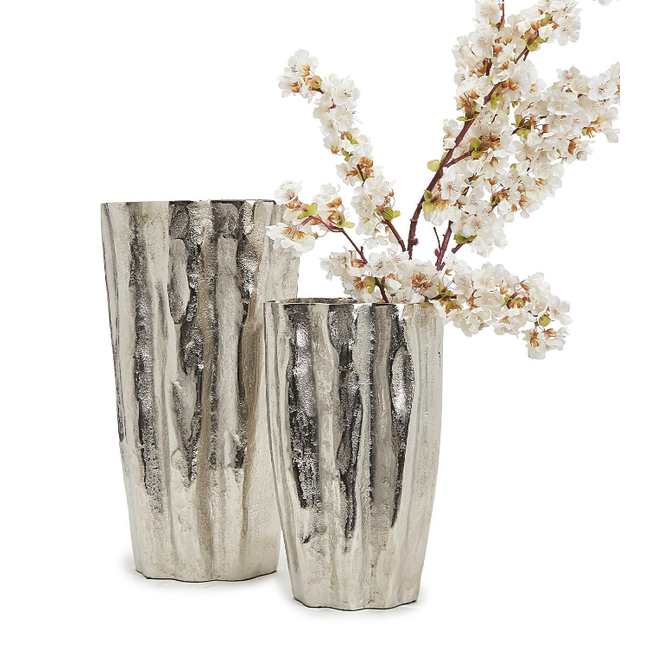 Silver Tree Vase (Dry Flowers Only)
