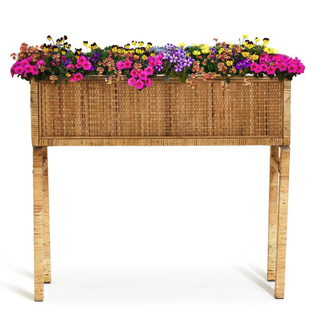 Rattan Table Planter