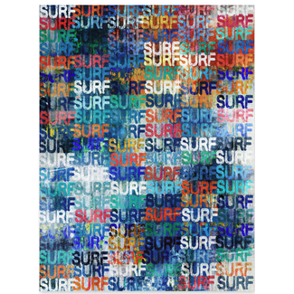 Surfing is Life Wall Art