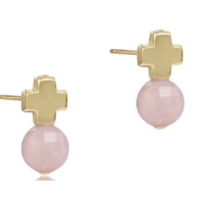 Signature Cross Gold Stud