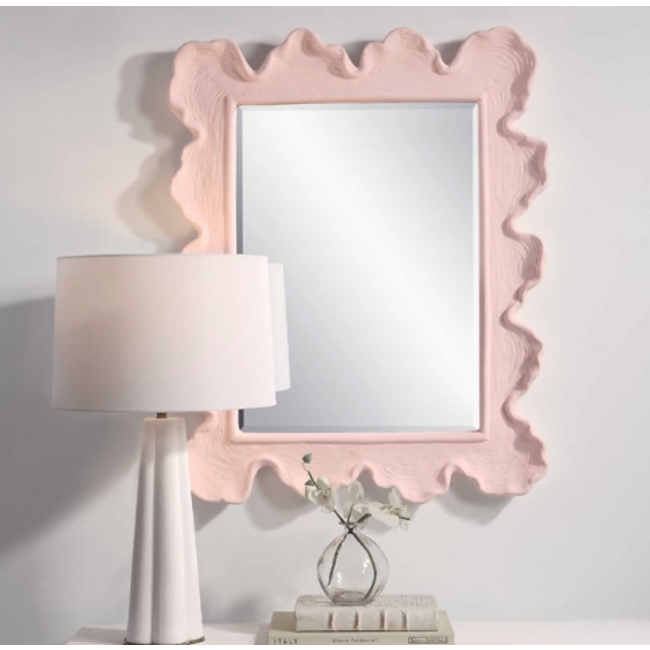 Sea Coral Rectangle Mirror