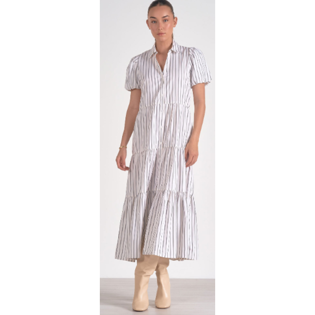 Midi S/S Shirt Dress