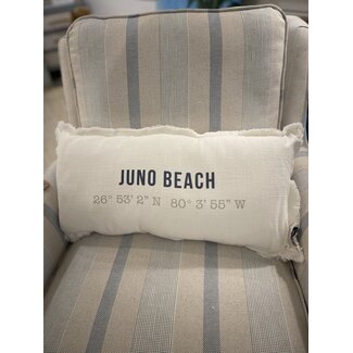 City & Coordinates Lumbar Pillow