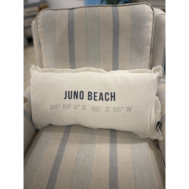 City & Coordinates Lumbar Pillow