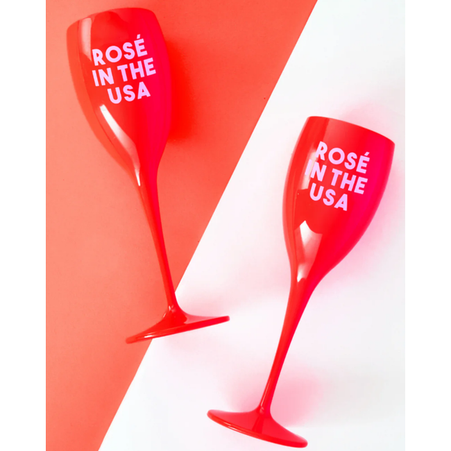 Champagne Flutes Colorful