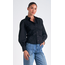 L/S Button Down Rouch Top