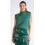 Sleeveless Mock Sweater