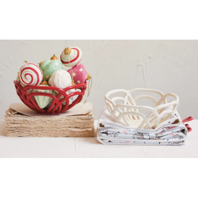 Handmade Stoneware Basket