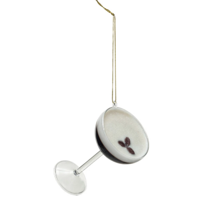 Glass Cocktail Ornaments