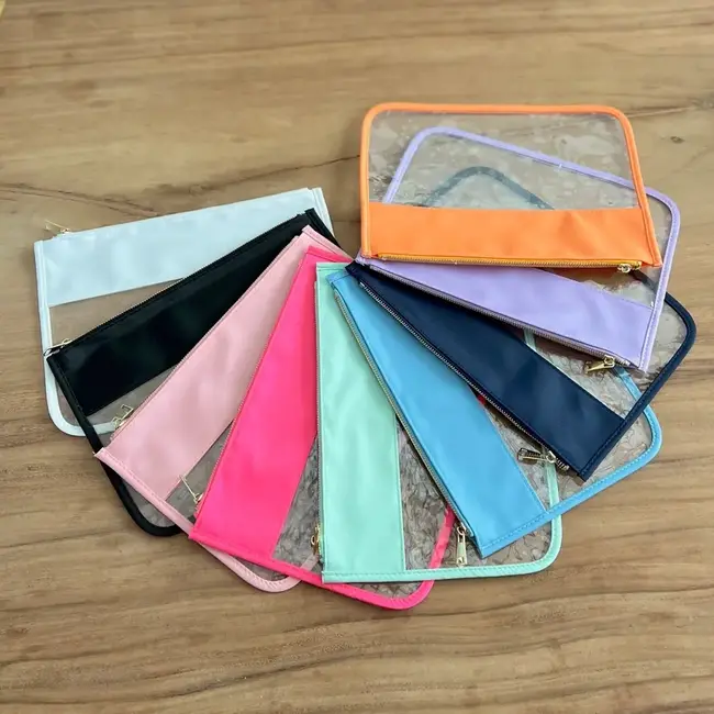 Nylon Top Clear Pouch